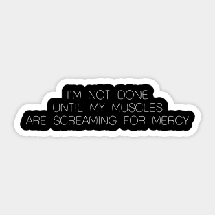 Mercy for Muscles Sticker